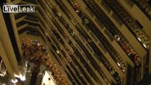 Kentucky All-State Choir performs the National Anthem in a unique venue