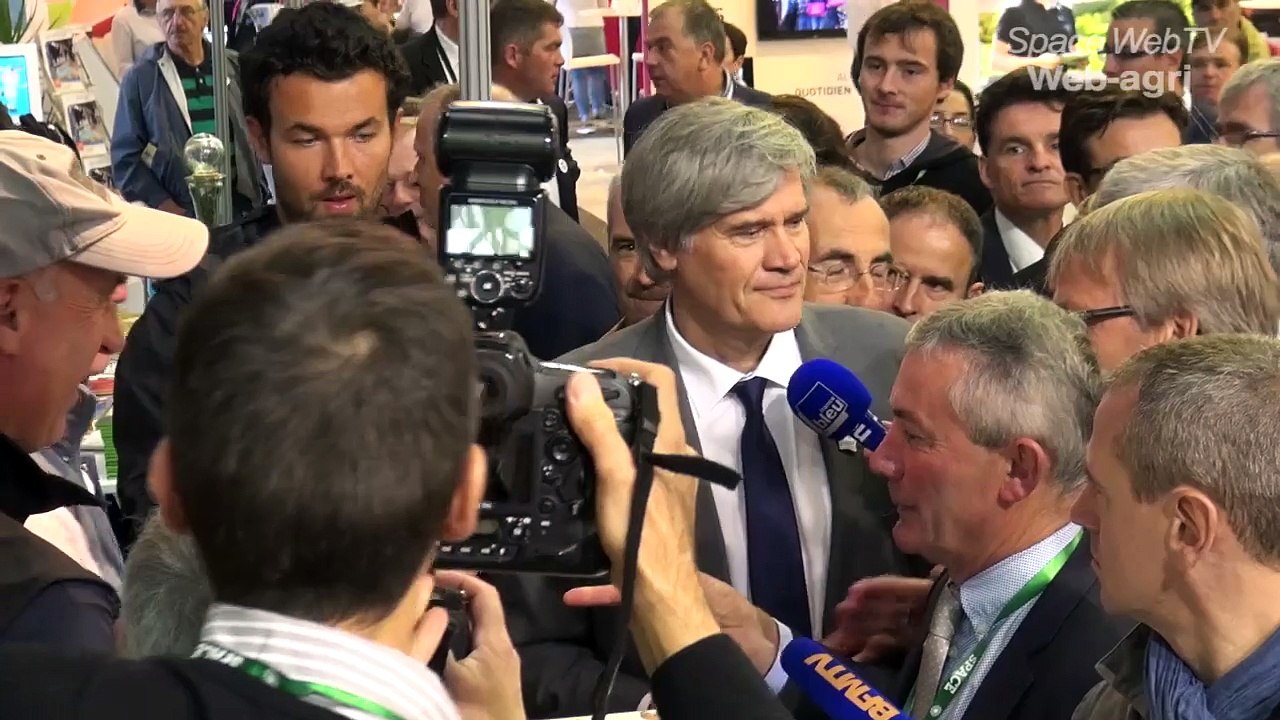 Stéphane Le Foll est finalement venu au Space 2015