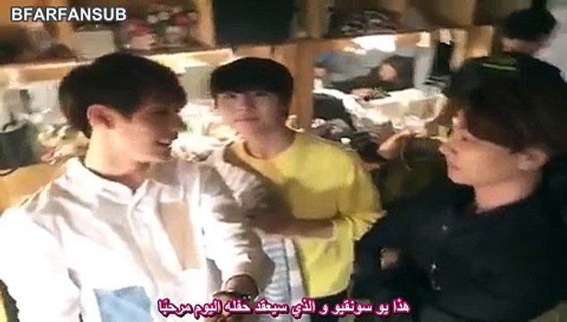 V - BOYFRIEND || JEONGMIN + MINWOO WITH YOO SEUNGWOO || ترجمه عربيه