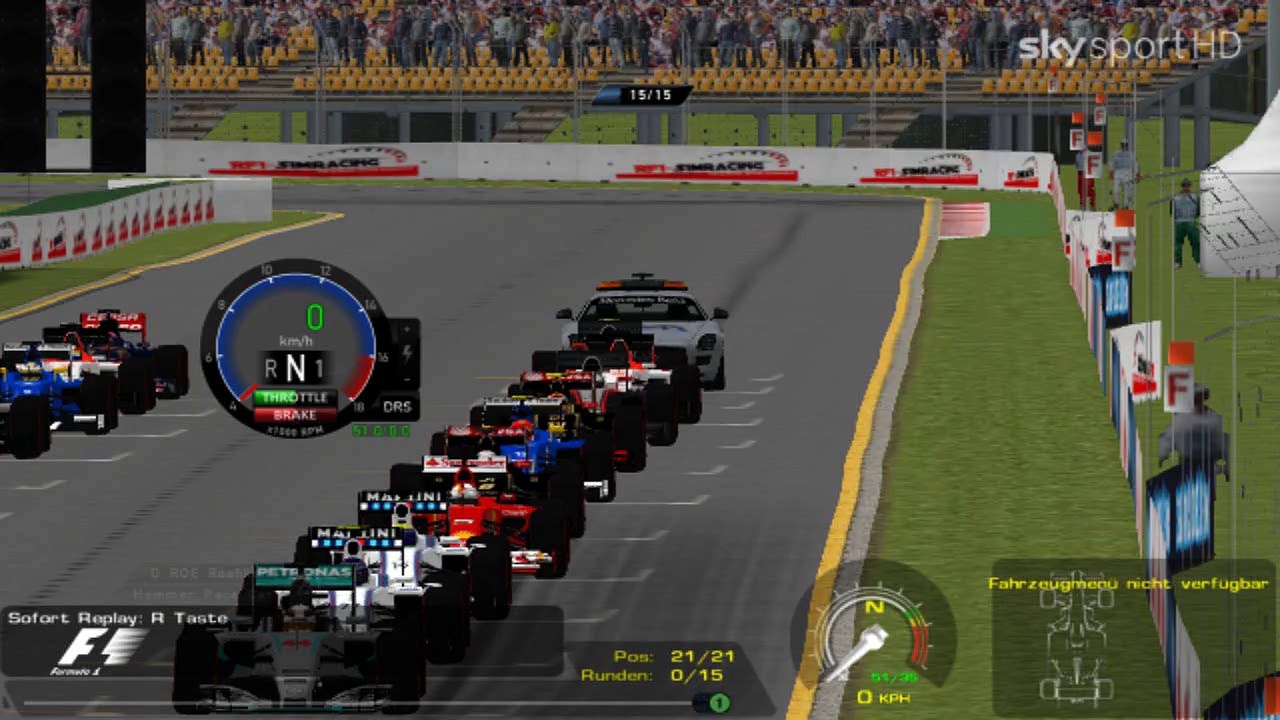 F1Fantasyleague Rennen Melbourne (Australien) Saison 1