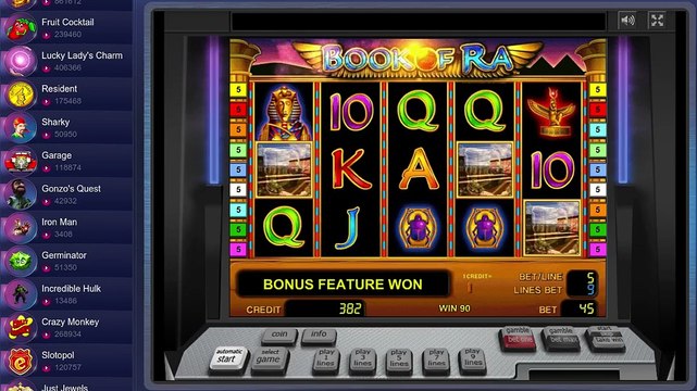 Book of Ra - игровые автоматы бесплатно онлайн на slotosfera.net