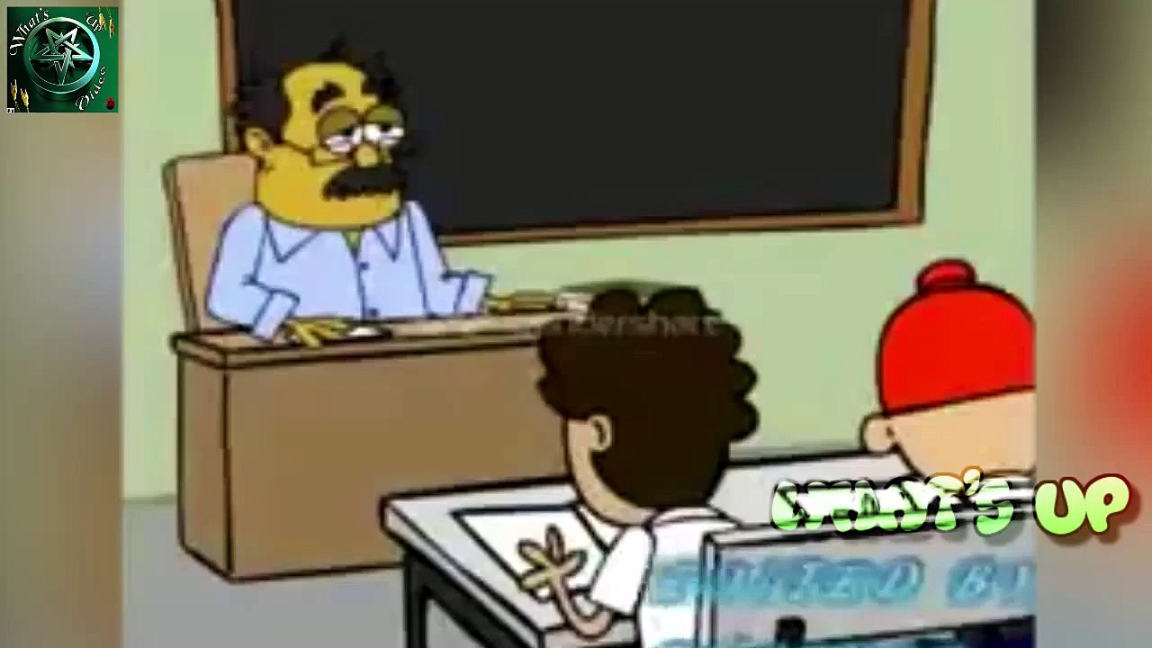 Funny & Cute Cartoon Character Learning A For Apple B For BADA Apple
