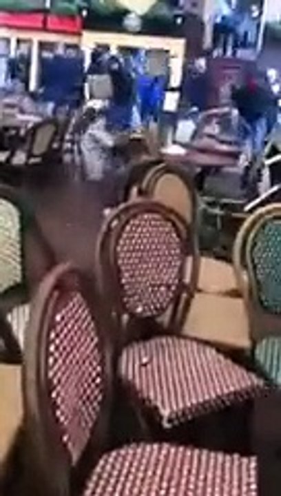 Supporters de l'OM détruisent un café à Groningen