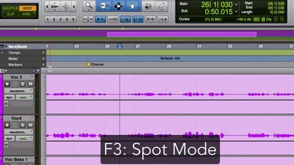 下载视频: Pro Tools Edit Modes and Edit Tools