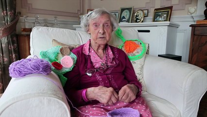 Una nonna street artist di 104 anni