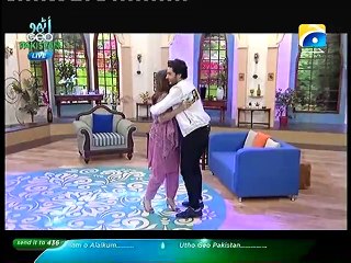 Ehsan Khan And Bushra Ansari Dance In Live Show