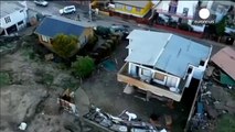 Drone footage shows extent of Chile earthquake destruction（チリ地震２０１５）