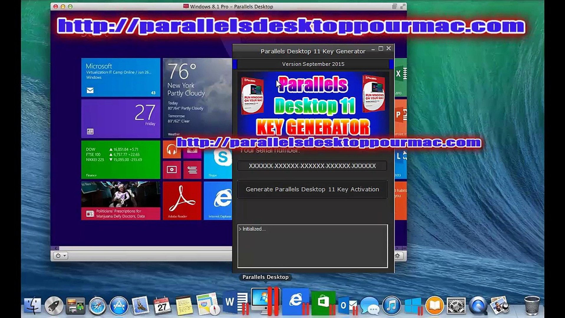 Parallels Desktop 11 For Mac Key Video Dailymotion