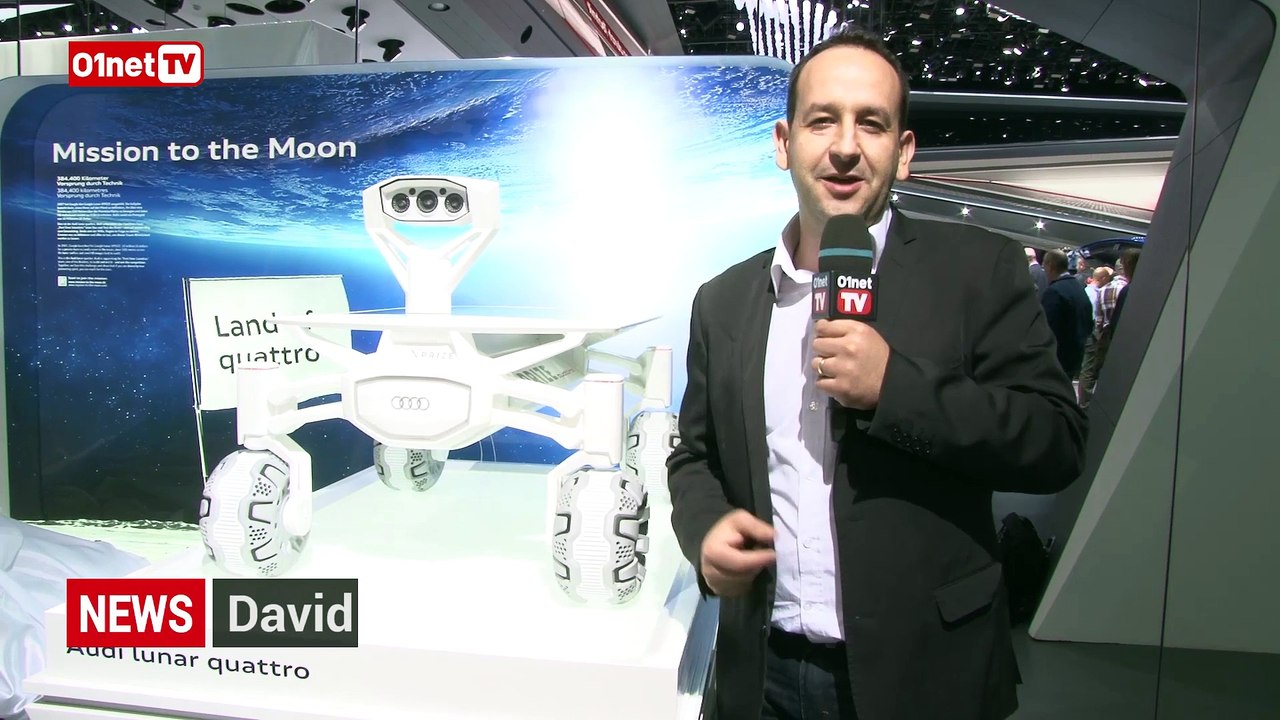 Salon de francfort : Audi veut envoyer des robots sur la lune