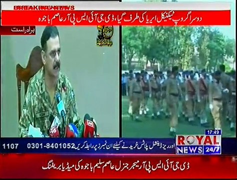 DG.ISPR Major Gen Asim saleem bajwa media Briefing