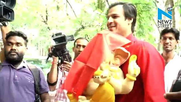 Family frame- Vivek Oberoi celebrates “Ganesh Chaturthi” with entire family
