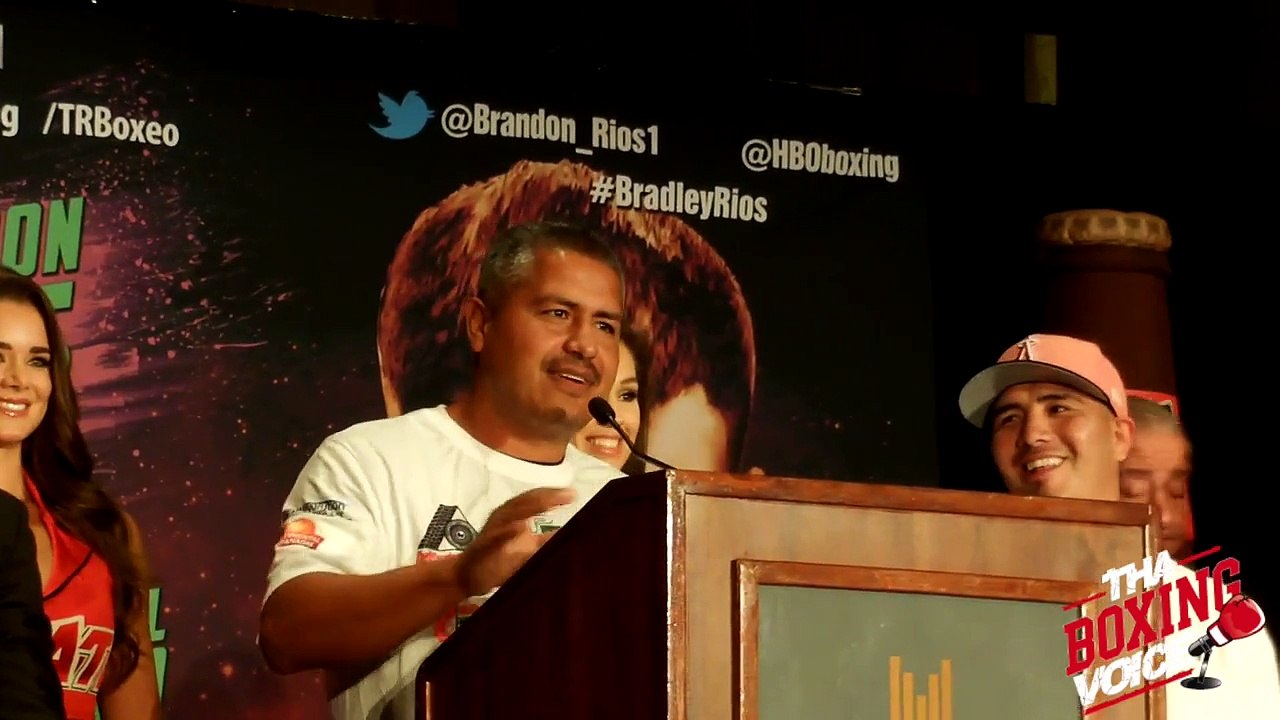 Robert Garcia Brandon Rios Promise to be discipline for Bradley fight