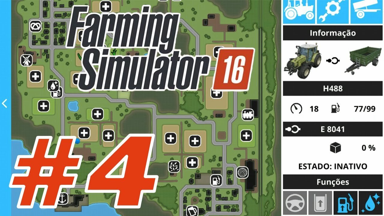 Farming Simulator 16 #4 Objetivo Para O Futuro!