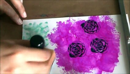 Creating Elements with Alcohol Inks