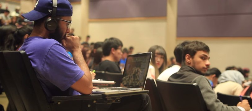 Porn Sounds Prank Stuns Lecture Hall