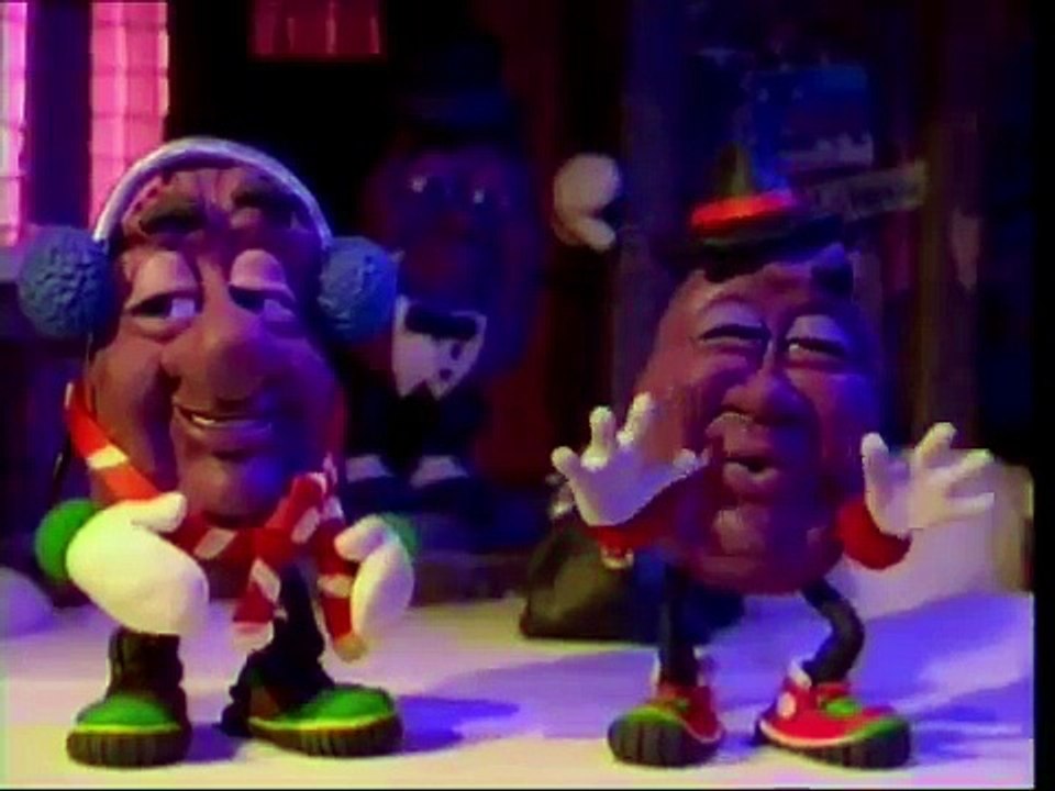 Claymation Christmas - California Raisins - Rudolph The Red Nosed Reindeer