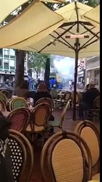Des supporters marseillais saccagent une terrasse à Groningue (Pays-Bas)