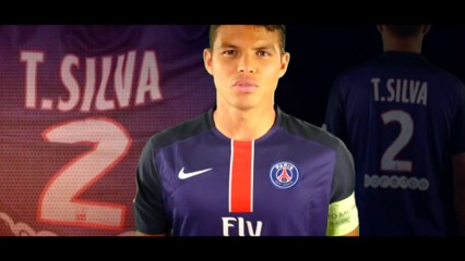 Thiago Silva et son maillot