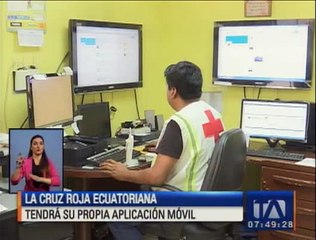 La Cruz Roja Ecuatoriana tendrá su propia aplicación móvil