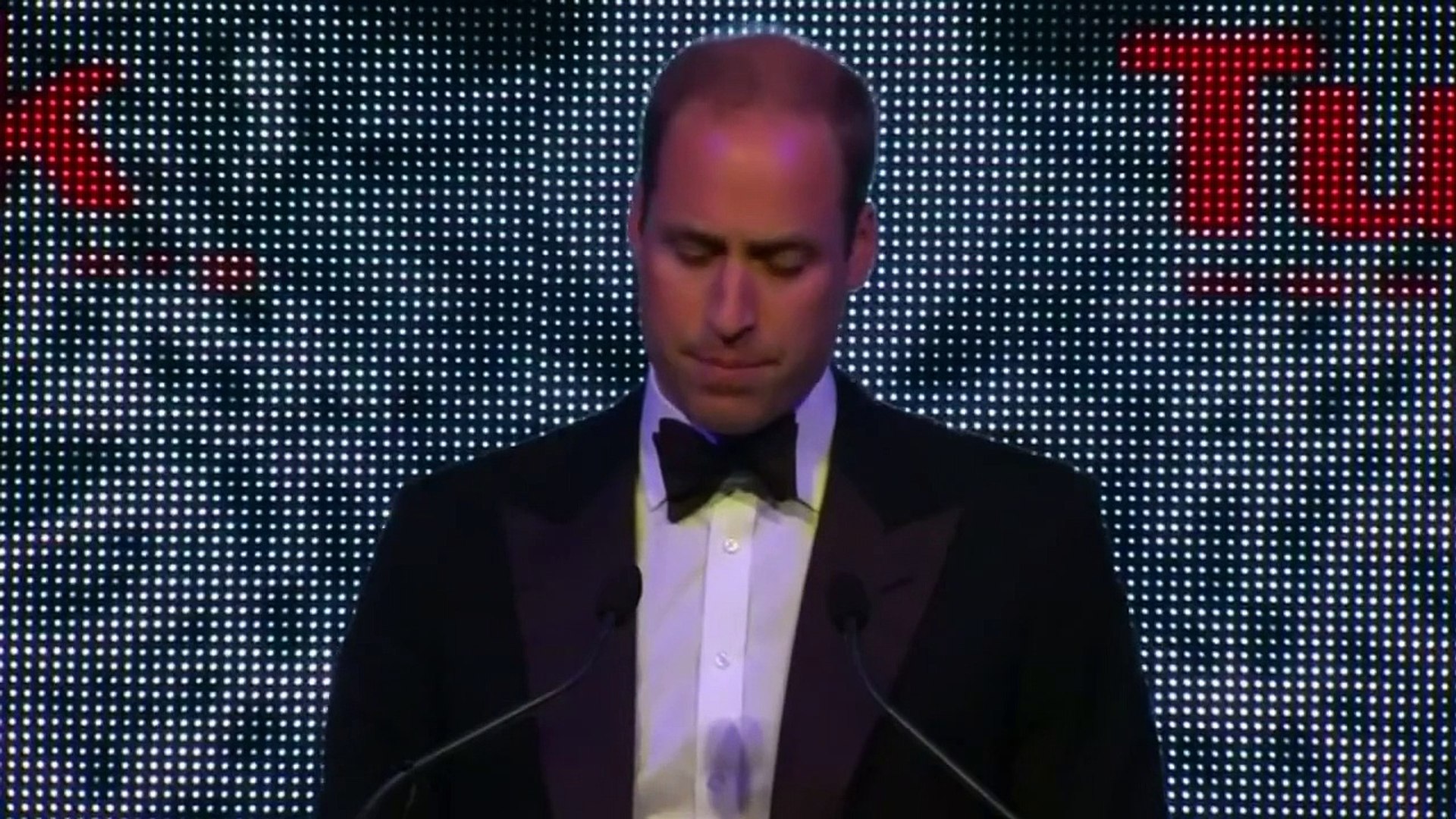 ⁣Prince William calls for protection of endangered animals