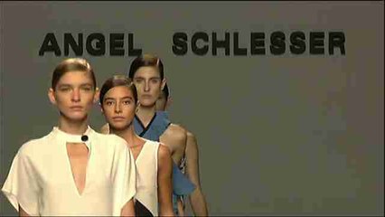 El minimalismo de Ángel Schlesser, en la pasarela de la 62 FashionWeek Madrid.