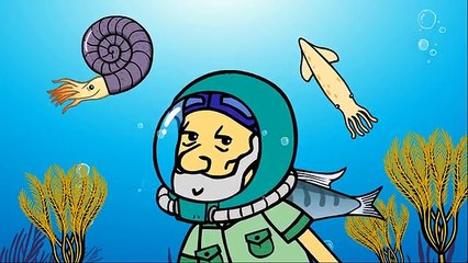 Les reptiles marins - Les Pliosaures - Dessin animé éducatif pour enfants