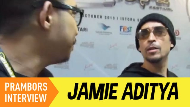 Jamie Aditya L.A Lights Java Soulnation Festival 2013 Prambors Interview