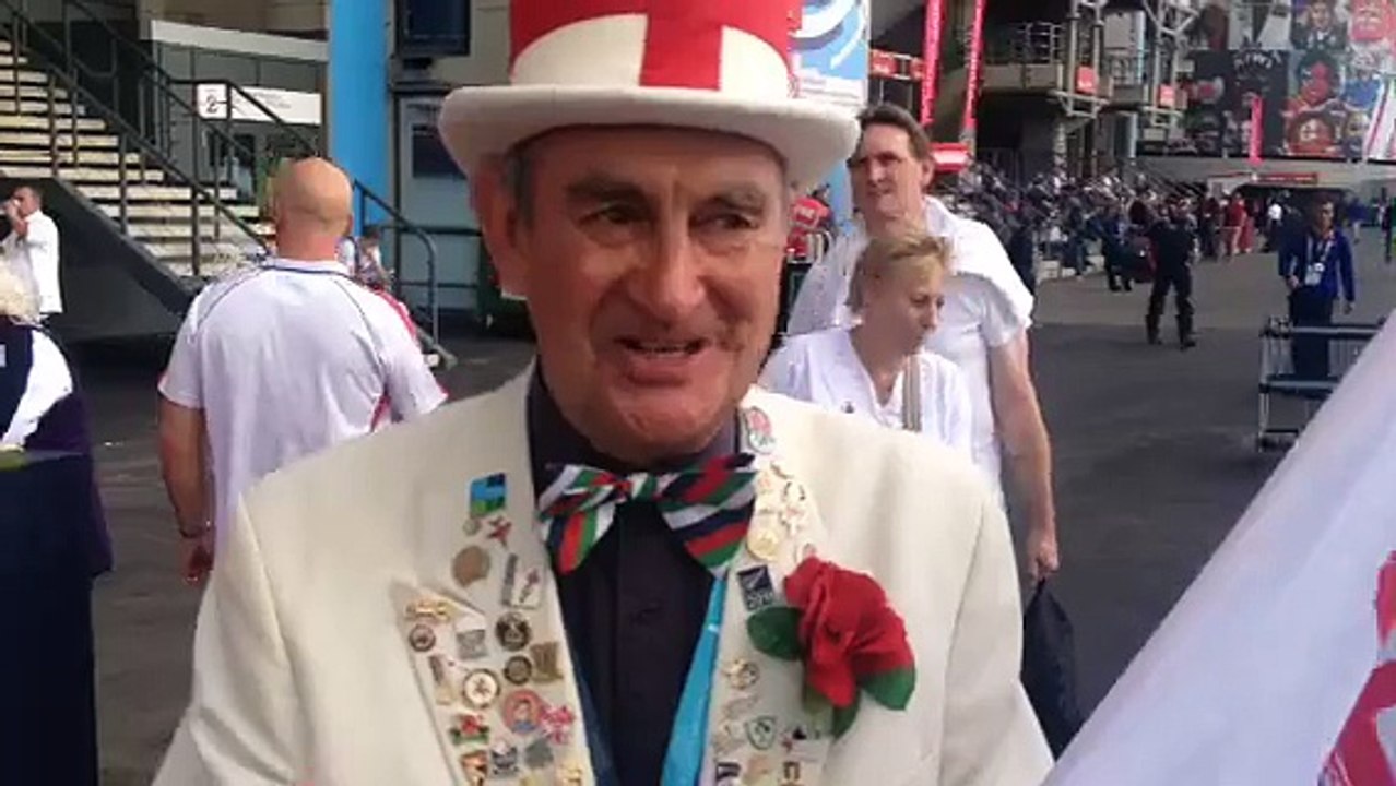 Coupe du monde de rugby : le "God Save The Queen" de la mascotte