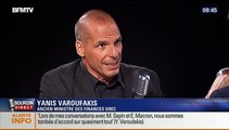 Yanis Varoufakis face à Jean-Jacques Bourdin en direct BFMTV