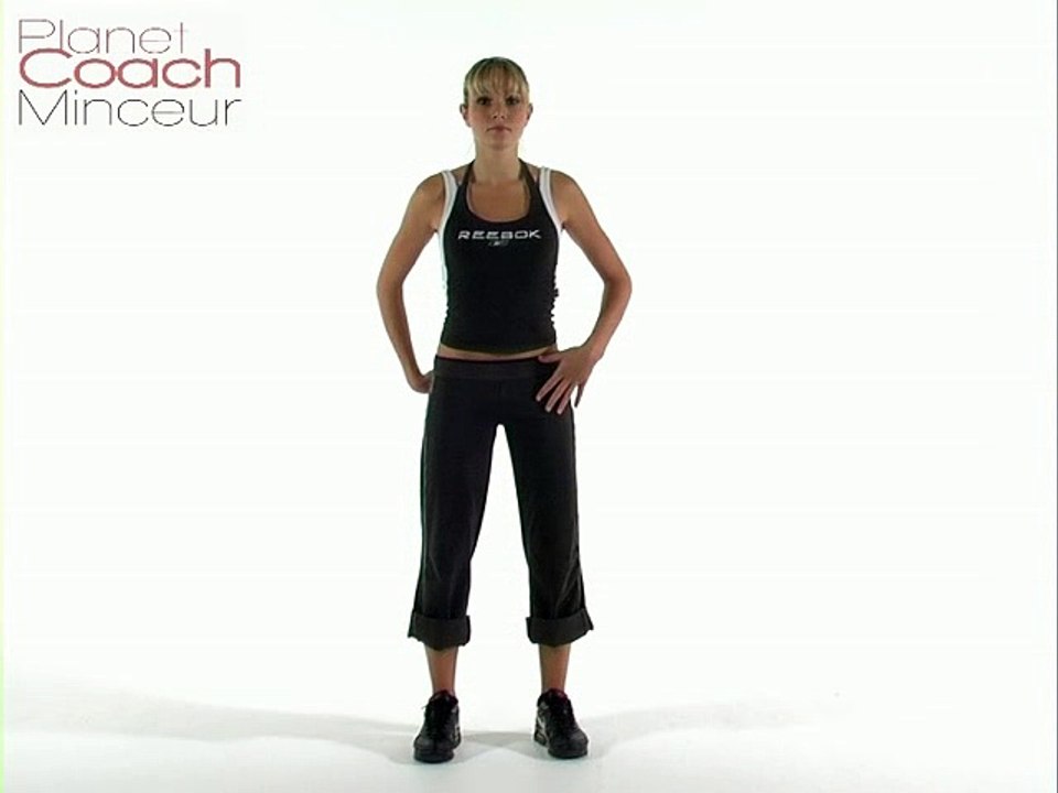 Programme Gym Planet Régime : Stretch arrière cuisse.