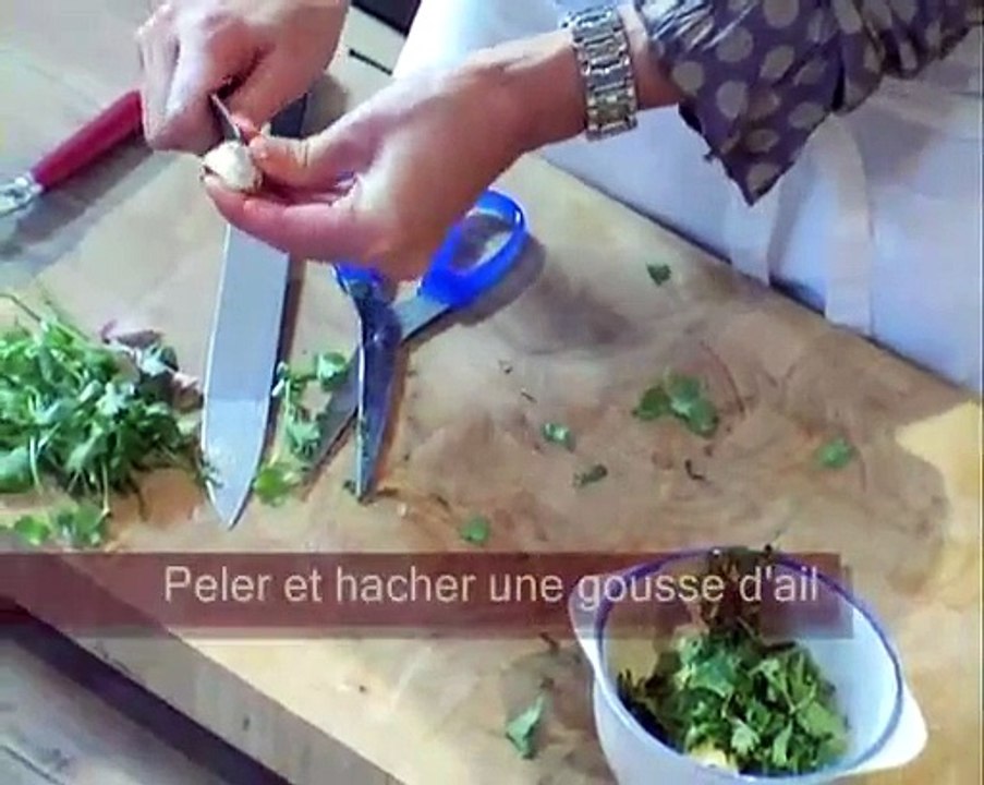 Apéritif : tartines de Saint-Jacques