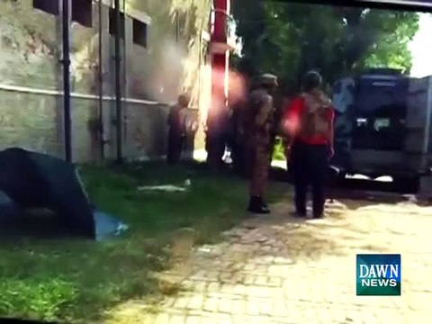 Terrorists were contained within 50-meters of Badaber camp