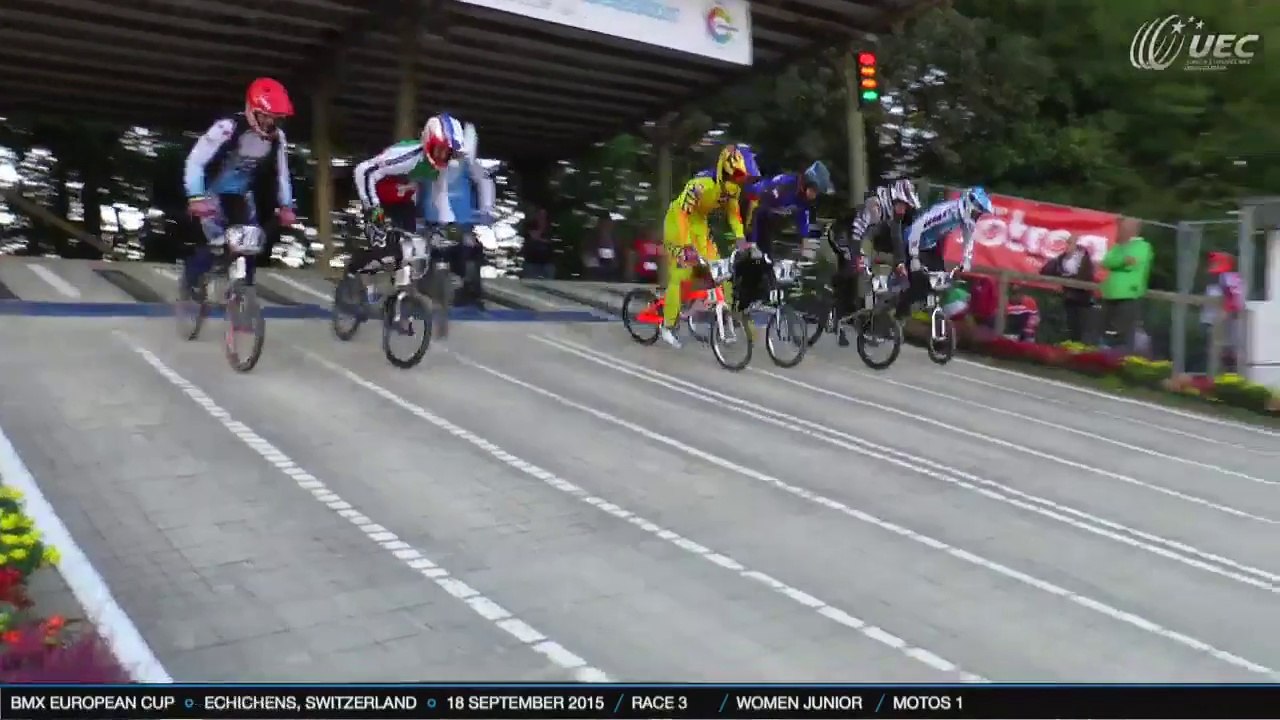 FULL REPLAY ROUND 7 BMX EUROPEAN CUP ECHICHENS, SWITZERLAND - 18 SEPTEMBER 2015