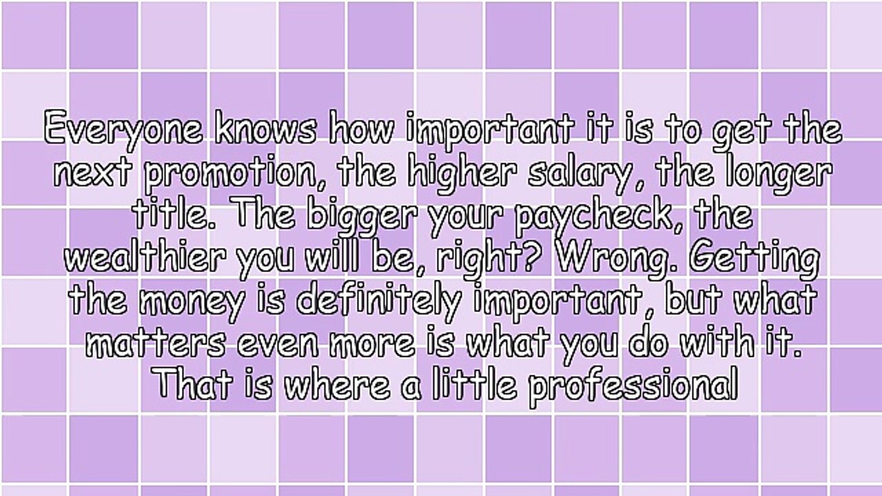 Wealth Management: The Secret to Getting and Staying Rich