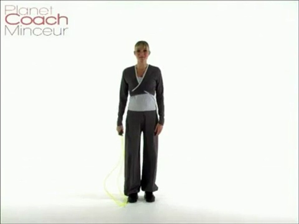 Programme Gym Planet Régime : Echauffement, saut à la corde