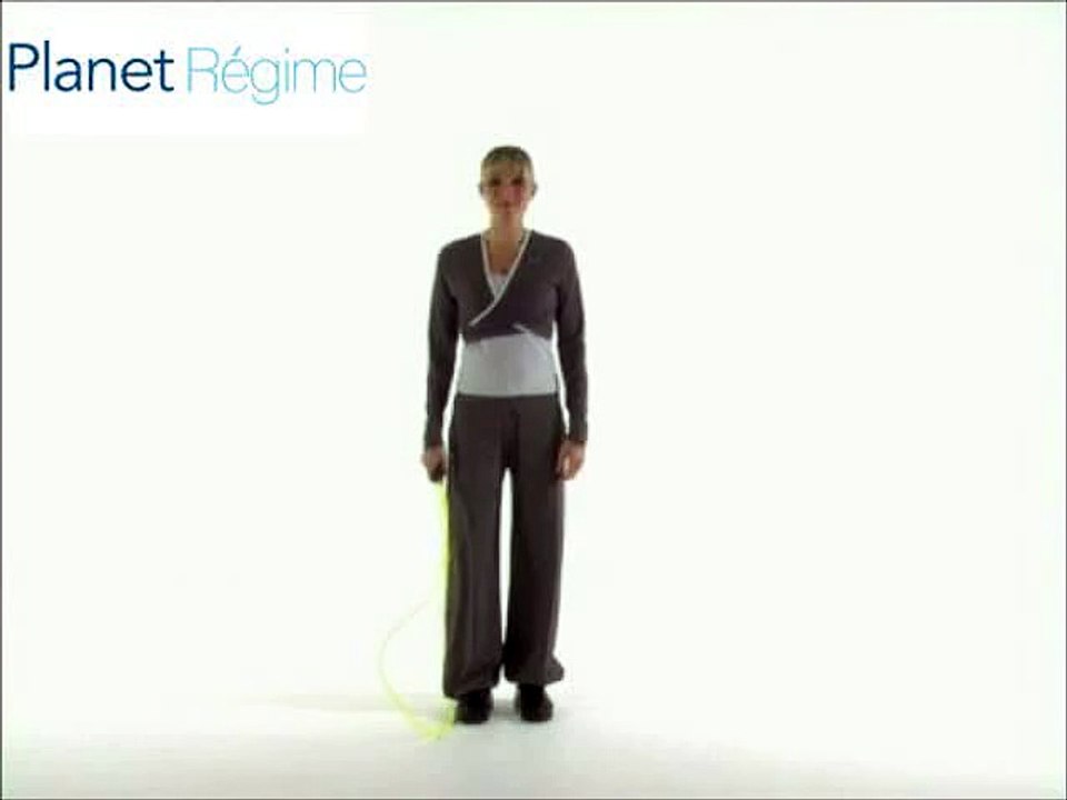 Programme Gym Planet Régime : Echauffement, saut à la corde