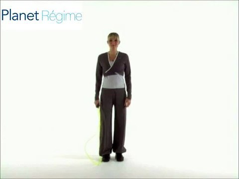 Programme Gym Planet Régime : Echauffement, saut à la corde
