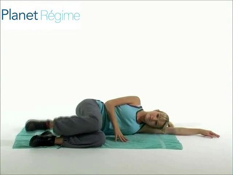 Programme Gym Planet Régime : Fessiers, genou-poitrine