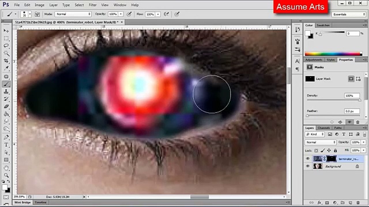 how zombia face create