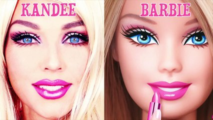 En 90 secondes, elle se transforme en Barbie