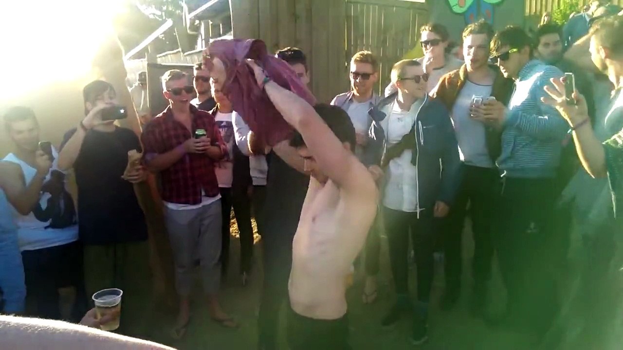 Man Drinks Cup of 10 mens Urine