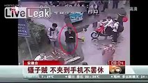 robbery with chinese chopsticks