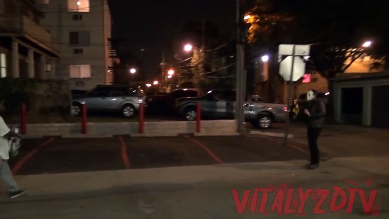 Chainsaw prank
