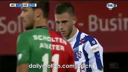 Caner Cavlan Amazing Free Kick Chance - NEC vs Heerenveen - Eredivisie - 18.09.2015