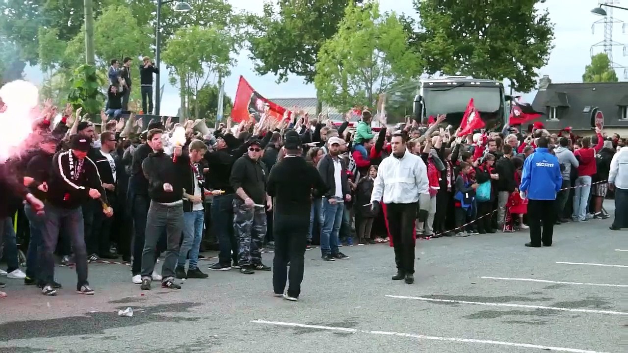 SRFC/LOSC : Arrivée des joueurs et inauguration du Roazhon Park