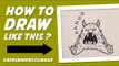 How to Draw Monster Sleeps - Cara Menggambar Monster Lagi Tidur