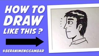 How to Draw the Head of a Guy from Side View