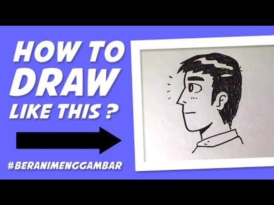 How to Draw the Head of a Guy from Side View