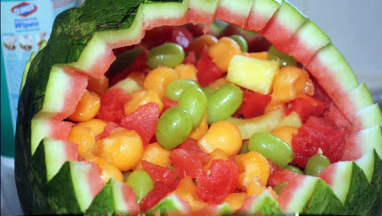 most beautiful  fruit art