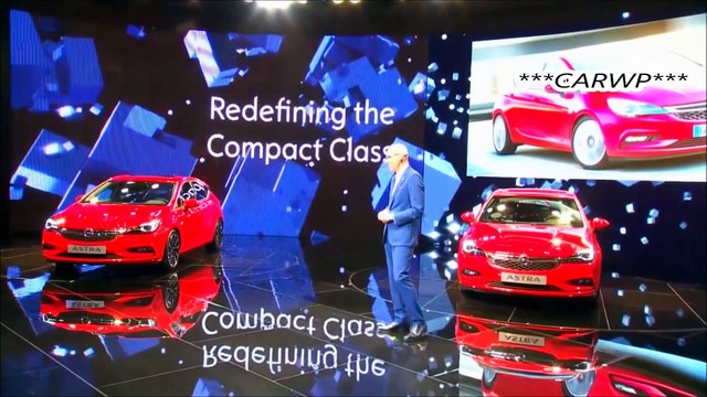 PREMIERE Novo Opel Astra 2016 95 cv-200 cv @ 60 FPS